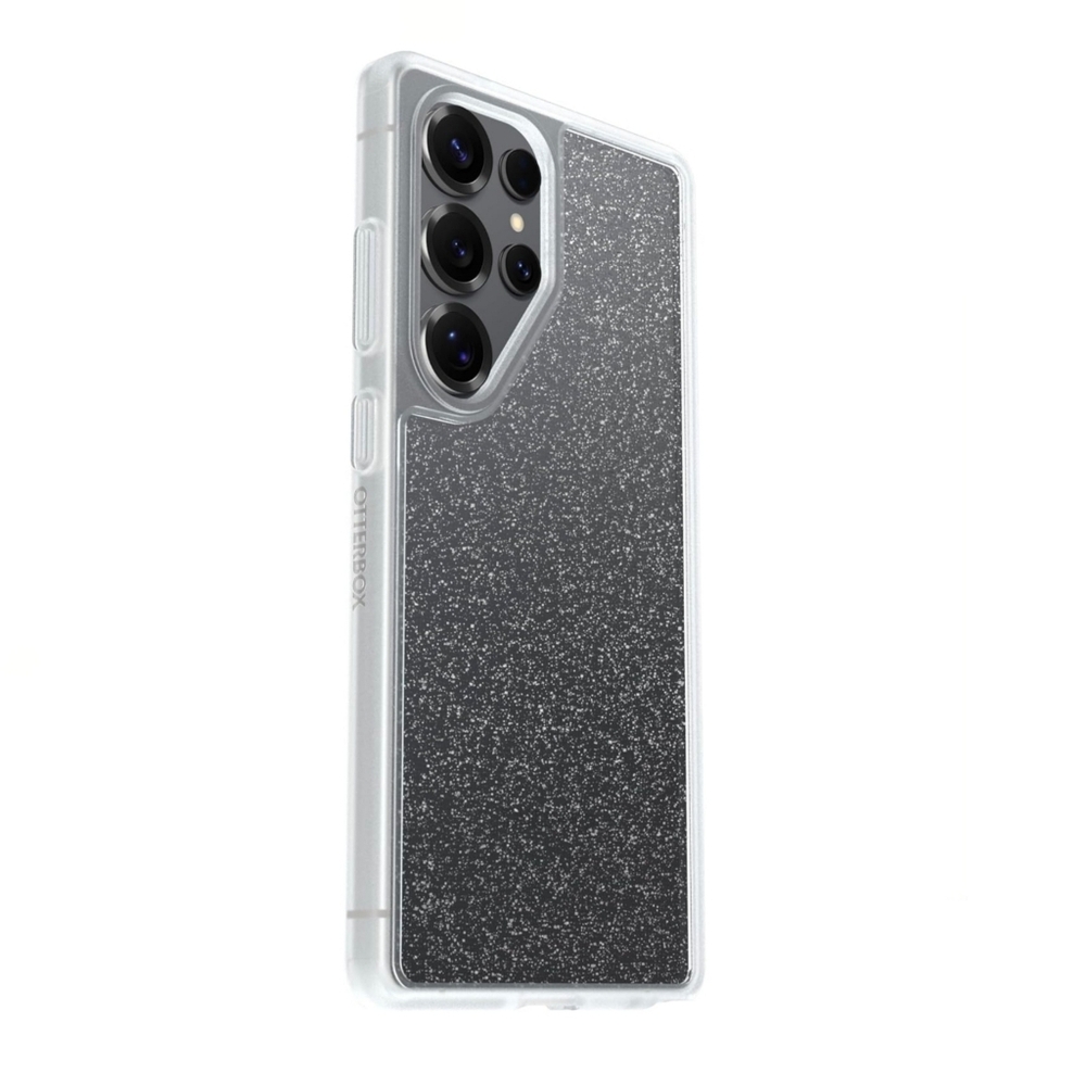 Samsung Galaxy S25 Ultra Otterbox React Series Case Stardust (Clear/Glitter) GUC